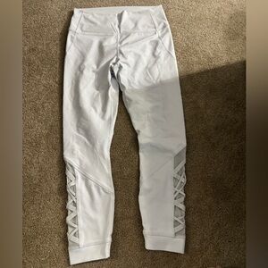 White Fabletics Powerhold Legging/Jogger